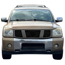 Load image into Gallery viewer, 2004-2015 Nissan Titan/Armada Black Front Grille Assembly