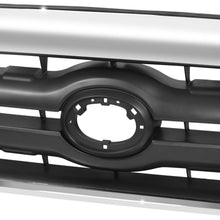 Load image into Gallery viewer, 2005-2011 Toyota Tacoma Front Grille Matte Black Chrome Frame