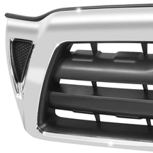 Load image into Gallery viewer, 2005-2011 Toyota Tacoma Front Grille Matte Black Chrome Frame