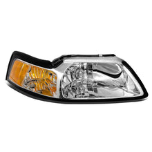 Load image into Gallery viewer, 99-04 Ford Mustang OE Style Right Headlight - Chrome Housing