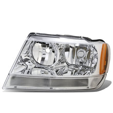 Load image into Gallery viewer, 99-04 Jeep Grand Cherokee OE Style Left Headlight Chrome Housing