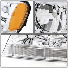 Load image into Gallery viewer, 99-04 Jeep Grand Cherokee OE Style Left Headlight Chrome Housing