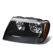 Load image into Gallery viewer, 99-04 Jeep Grand Cherokee OE Style Left Headlight - Black Housing
