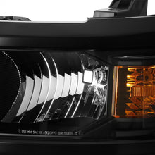 Load image into Gallery viewer, 2014-2015 Chevrolet Silverado 1500 OE Style Left Headlight - Black Housing