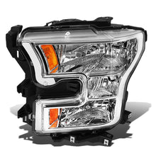 Load image into Gallery viewer, 2015-2017 Ford F-150 OE Style Chrome Headlights Left Side