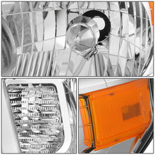 Load image into Gallery viewer, 14-17 Toyota Tundra Chrome Headlights - Clear Lens Left Side