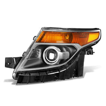 Load image into Gallery viewer, 2011-2015 Ford Explorer OE Style Left Headlight - Black Housing