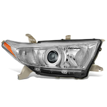 Load image into Gallery viewer, 2011-2013 Toyota Highlander Projector Headlight - Right Chrome Clear