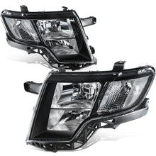 Load image into Gallery viewer, 07-10 Ford Edge OE Style Black Housing Headlights - Clear Reflector