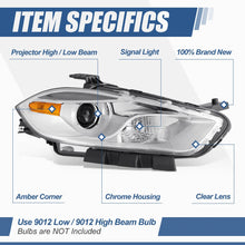 Load image into Gallery viewer, 13-16 Dodge Dart OE Style Chrome Housing Headlights - Right Side