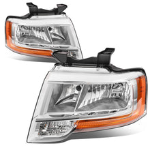 Load image into Gallery viewer, 2015-2017 Ford Expedition OE Style Chrome Headlights Left Right Set