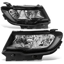 Load image into Gallery viewer, 17-21 Jeep Compass OE Style Headlights - Black Housing Clear Reflector
