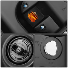 Load image into Gallery viewer, 99-04 Ford Super Duty One Piece Headlight Set Black Housing