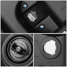 Load image into Gallery viewer, 99-04 Ford Super Duty One Piece Headlights Black Housing Clear Lens