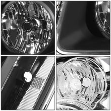 Load image into Gallery viewer, 2007-2014 GMC Yukon Black Clear Headlights H13 Bulbs