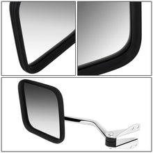 Load image into Gallery viewer, 60-86 Jeep CJ Manual Folding Side Mirror - Chrome Left