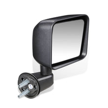 Load image into Gallery viewer, 2007-2018 Jeep Wrangler OEM Style Manual Mirror - Textured Black