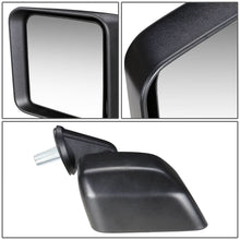 Load image into Gallery viewer, 2007-2018 Jeep Wrangler OEM Style Manual Mirror - Textured Black