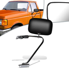 Load image into Gallery viewer, 87-91 Ford F-150 Manual Side Mirror - Black