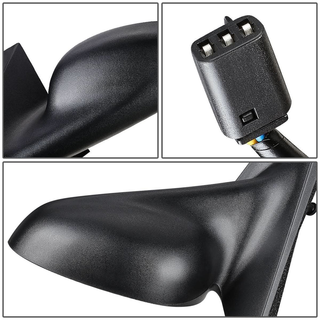 99-04 Ford Mustang OEM Powered Side Mirror - Textured Black Right