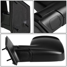 Load image into Gallery viewer, 2003-2007 Chevrolet Express Manual Side Mirror Left Black Textured
