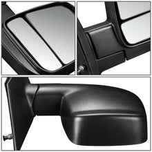 Load image into Gallery viewer, 2008-2018 Chevrolet Express GMC Savana Manual Mirror - Black