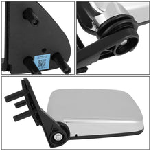 Load image into Gallery viewer, 1986-1997 Nissan Pickup Manual Chrome Left Side Mirror