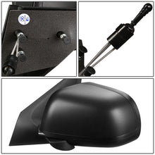 Load image into Gallery viewer, 2012-2015 Nissan Versa OEM Manual Side Mirror - Textured Black Left