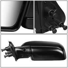 Load image into Gallery viewer, 2000 Toyota Tacoma OEM Style Manual Side Mirror - Paintable Black Left