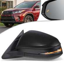 Load image into Gallery viewer, 2014-2016 Toyota Highlander OEM Heated Power Folding Side Mirror Left