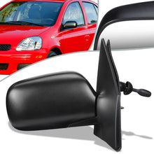 Load image into Gallery viewer, 2000-2002 Toyota Echo Manual Side Mirror Right Black Textured