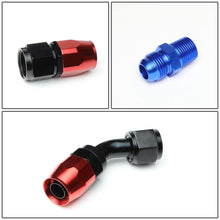 Load image into Gallery viewer, Oil Feed Lines Kit Stainless Steel 40" with 10AN Return Drain Line