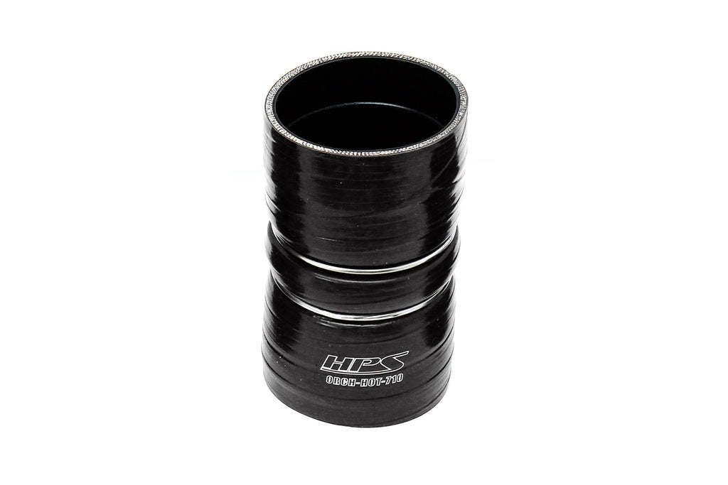 HPS Performance ORCH-710-BLK 4-ply reinforced high temp fluorolined silicone