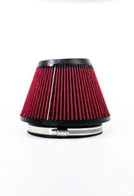 Load image into Gallery viewer, PRL Motorsports Air Filter for Honda Civic Type R HVI  6.00 Inch Inlet Oiled Cone Filter Short Red