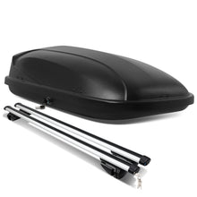 Load image into Gallery viewer, Universal Roof Rack Cross Bars + Cargo Box Set - 120CM Black