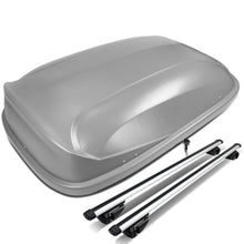 Load image into Gallery viewer, Universal Roof Rack Cross Bars + Cargo Box 120CM Gray