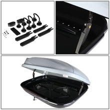 Load image into Gallery viewer, Universal Roof Rack Cross Bars + Cargo Box 120CM Gray