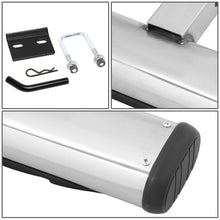 Load image into Gallery viewer, Universal Trailer Hitch Step Bar 26" x 4" Silver - Fits 2" Receivers