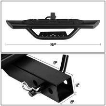 Load image into Gallery viewer, Universal Trailer Hitch Step Bar 36.5" x 3.75" Oval Tube 2" Receiver