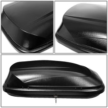 Load image into Gallery viewer, Universal Roof Rack Cargo Box - 133CM 330L 110 LBS - Texture Black