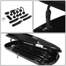 Load image into Gallery viewer, Universal 480L 79 Inch Roof Box - Glossy Smooth Black