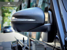 Load image into Gallery viewer, AutoTecknic Replacement Dry Carbon Mirror Covers - Mercedes-Benz V167/ W167 GLE