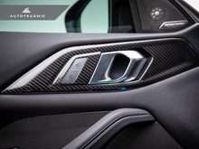 Load image into Gallery viewer, AutoTecknic Dry Carbon Interior Door Handle Trim Set - G22 4-Series