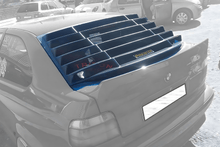 Load image into Gallery viewer, BMW E36 Compact Series 3 Black Back Windshield Louvers (1992 - 1999)