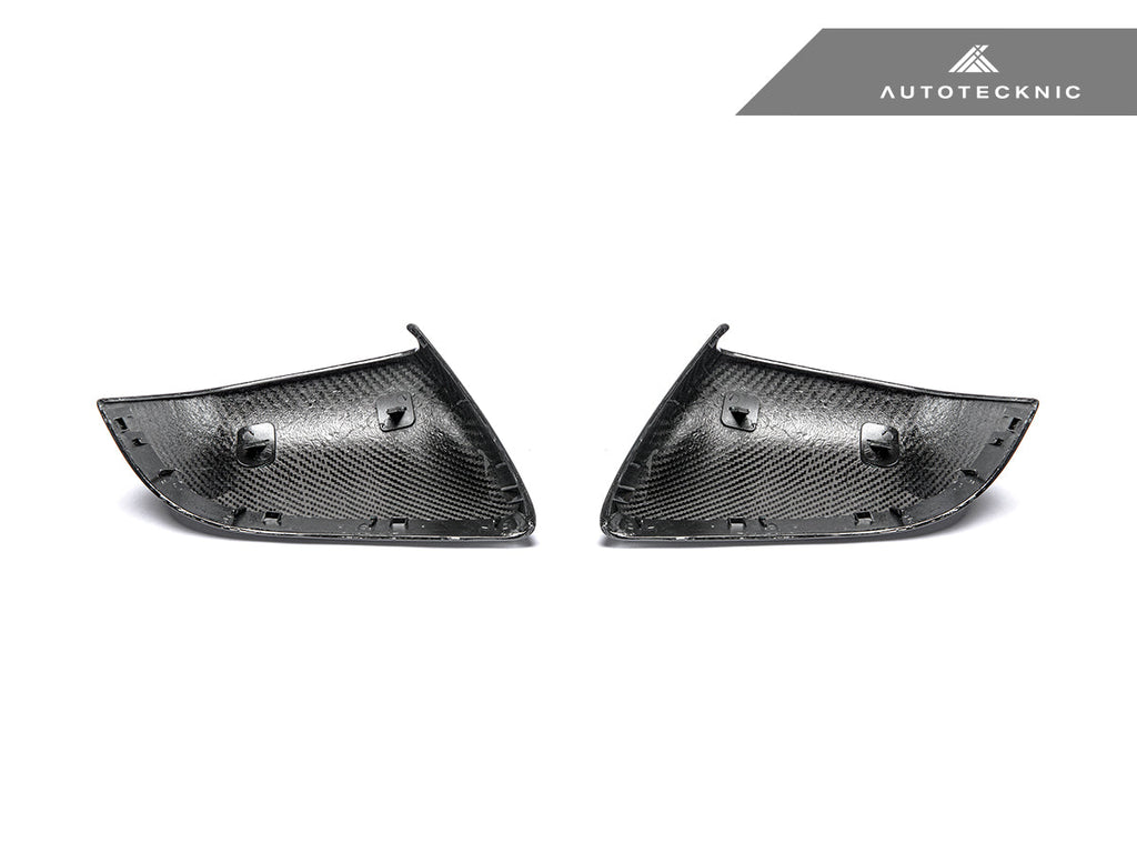 AutoTecknic Dry Carbon Fiber Mirror Covers - Tesla Model Y