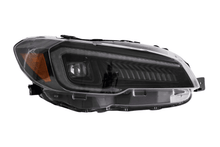 Load image into Gallery viewer, Subaru WRX &amp; WRX STI 1st Gen (VA) Black LED Matrix Projector Headlights (2015-2021)