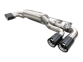 MAD 540 G30 B58 (2017-2023) Axle Back Exhaust Options- Brushed,Black,Carbon ( no charge for tips)