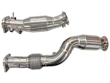 Load image into Gallery viewer, MAD BMW S58 Catted Downpipes M2 M3 M4 G87 G80 G82 G83 W/ Flex Section