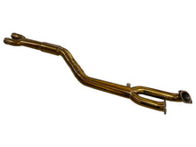 Load image into Gallery viewer, MAD G8x M3 M4 S58 Titanium Resonated Single Midpipe (Brace Included)