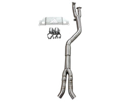 MAD G87 M2 S58 Resonated Single Midpipe (Brace Included)